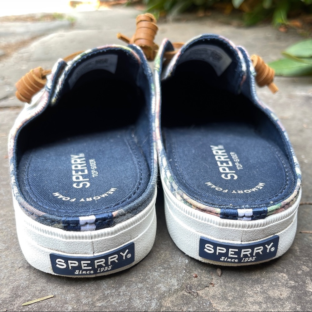 Sperry Top Sider Plaid Slip-on Shoe - Picture 6 of 7